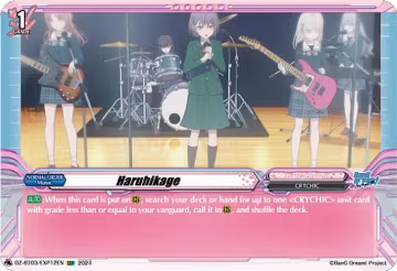 Haruhikage (EXP) (DZ-BT03/EXP12EN), DZ-BT03: Dimensional Transcendence — Vanguard card price
