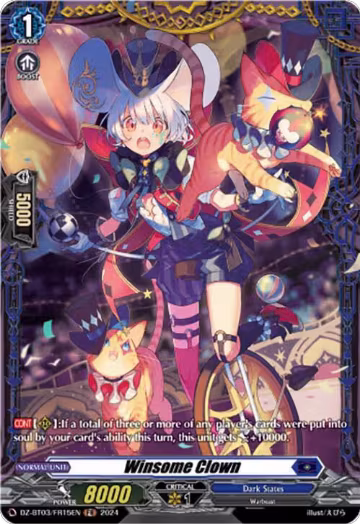 Winsome Clown (FR) (DZ-BT03/FR15EN), DZ-BT03: Dimensional Transcendence — Vanguard card price
