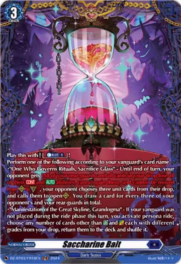 Saccharine Bait (FR) (DZ-BT03/FR18EN), DZ-BT03: Dimensional Transcendence — Vanguard card price