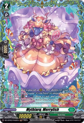 Mythiarq, Merrylish (FR) (DZ-BT03/FR42EN), DZ-BT03: Dimensional Transcendence — Vanguard card price