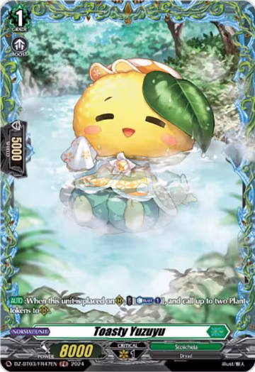 Toasty Yuzuyu (FR) (DZ-BT03/FR47EN), DZ-BT03: Dimensional Transcendence — Vanguard card price