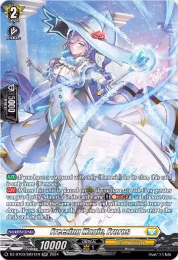 Freezing Magic, Froros (SR) (DZ-BT03/SR31EN), DZ-BT03: Dimensional Transcendence — Vanguard card price