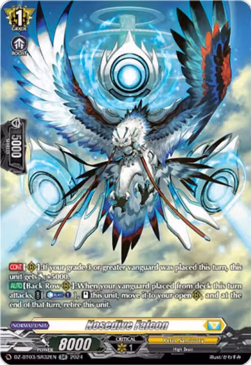 Nosedive Falcon (SR) (DZ-BT03/SR32EN), DZ-BT03: Dimensional Transcendence — Vanguard card price