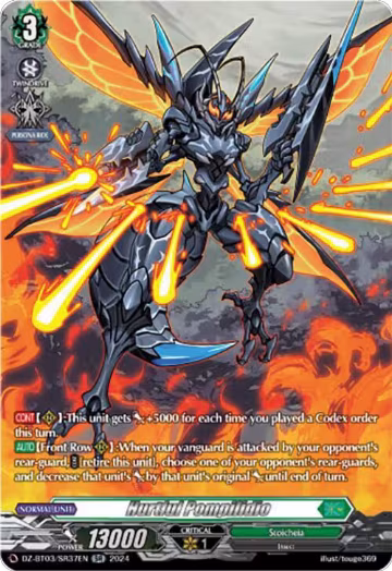Hurtful Pompilidio (SR) (DZ-BT03/SR37EN), DZ-BT03: Dimensional Transcendence — Vanguard card price