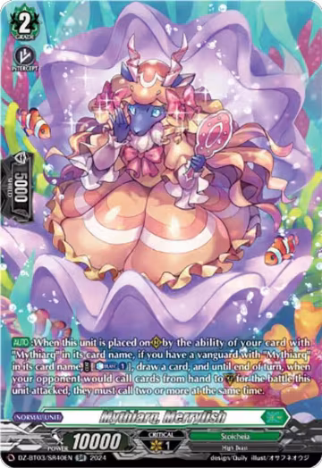 Mythiarq, Merrylish (SR) (DZ-BT03/SR40EN), DZ-BT03: Dimensional Transcendence — Vanguard card price