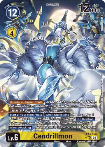 Cendrillmon (Alternate Art) (EX7-030 SR), Digimon LIBERATOR — Digimon card price
