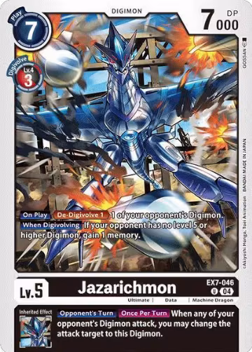 Jazarichmon (EX7-046 UC), Digimon LIBERATOR — Digimon card price