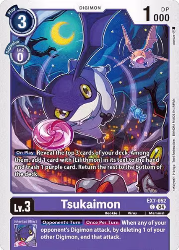 Tsukaimon (EX7-052 C), Digimon LIBERATOR — Digimon card price