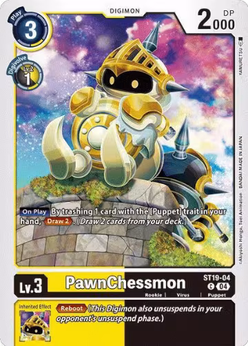 PawnChessmon - ST19-04 (ST19-04 C) — card price