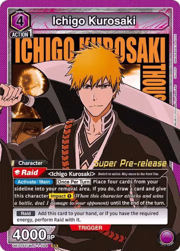 Ichigo Kurosaki (104) (UE01ST/BLC-1-104) — card price