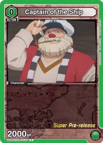 Captain of the Ship (UE02ST/HTR-1-103), HUNTER X HUNTER Super Pre-Release Starter Deck — Union Arena card price