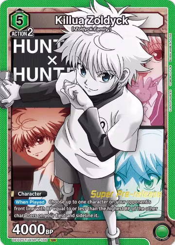 Killua Zoldyck (106) (UE02ST/HTR-1-106) — card price