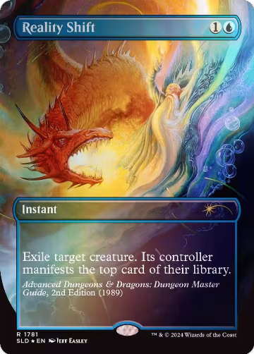 Reality Shift (Rainbow Foil) (1781), Secret Lair Drop Series — Magic card price