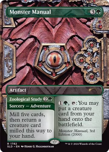 Monster Manual (1782), Secret Lair Drop Series — Magic card price