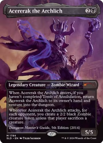 Acererak the Archlich (1784), Secret Lair Drop Series — Magic card price