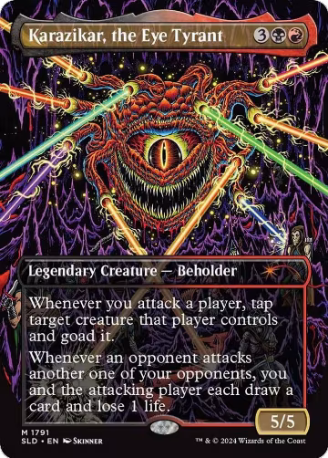 Karazikar, the Eye Tyrant (1791), Secret Lair Drop Series — Magic card price