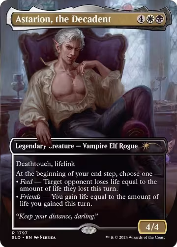 Astarion, the Decadent (1797), Secret Lair Drop Series — Magic card price