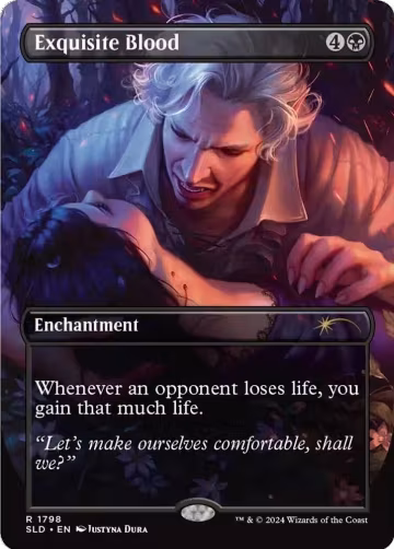 Exquisite Blood (1798), Secret Lair Drop Series — Magic card price