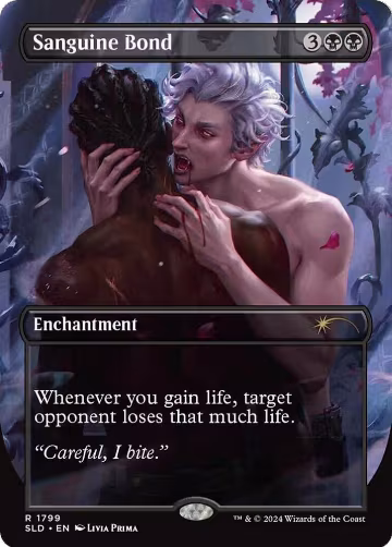 Sanguine Bond (1799), Secret Lair Drop Series — Magic card price