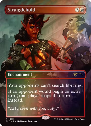 Stranglehold (Rainbow Foil) (1804), Secret Lair Drop Series — Magic card price