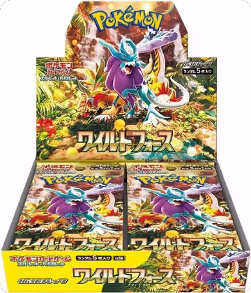 Wild Force Booster Box, Wild Force — Pokémon JP sealed product price