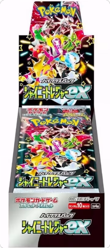 Shiny Treasure ex High Class Booster Box, Shiny Treasure ex — Pokémon JP sealed product price