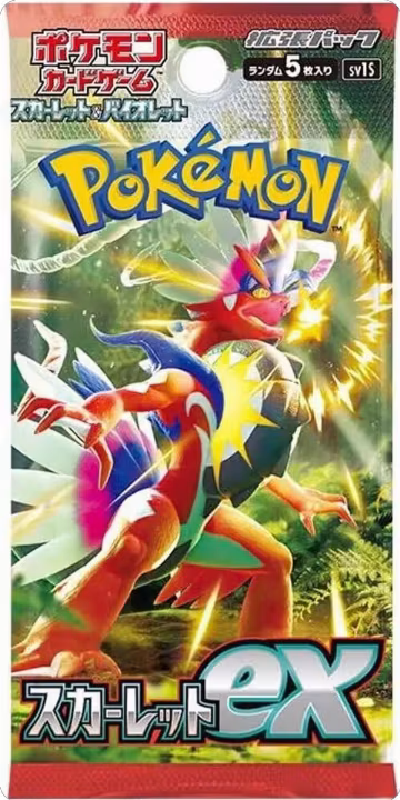 Scarlet ex Booster Pack, Scarlet ex — Pokémon JP sealed product price