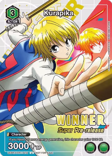 HUNTER X HUNTER Super Pre-Release Starter Deck — Union Arena set prices