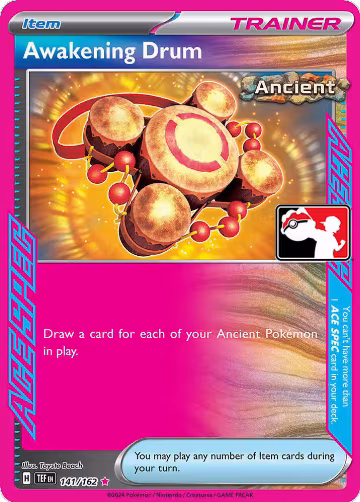 Awakening Drum - 141/162 (141/162), Prize Pack Series Cards — Pokémon card price