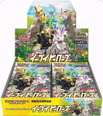 Eevee Heroes Booster Box, Eevee Heroes — Pokémon JP card price