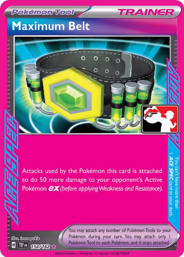Maximum Belt - 154/162 (154/162), Prize Pack Series Cards — Pokémon card price