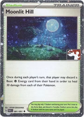 Moonlit Hill - 081/091 (Cosmos Holo) (081/091), Prize Pack Series Cards — Pokémon card price