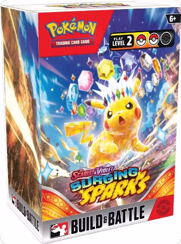 Surging Sparks Build & Battle Box, Surging Sparks — Pokémon sealed product price