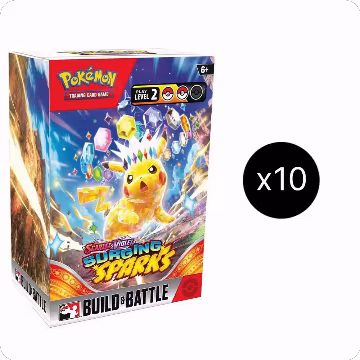 Surging Sparks Build & Battle Box Display, Surging Sparks — Pokémon sealed product price