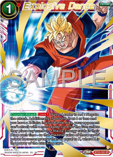 Explosive Dance (Reprint) (BT23-033), Expansion Deck Box Set 24: Premium 7th Anniversary Box 2024 — DB Super card price