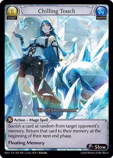 Chilling Touch (053), Promotional Cards — Grand Archive card price
