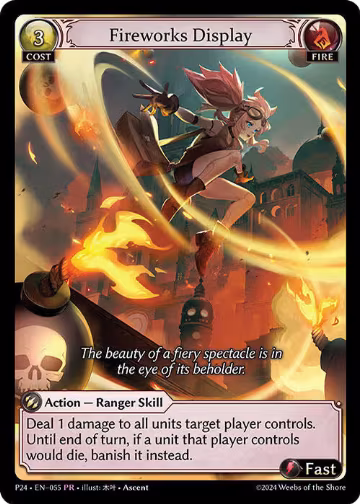 Fireworks Display (055), Promotional Cards — Grand Archive card price