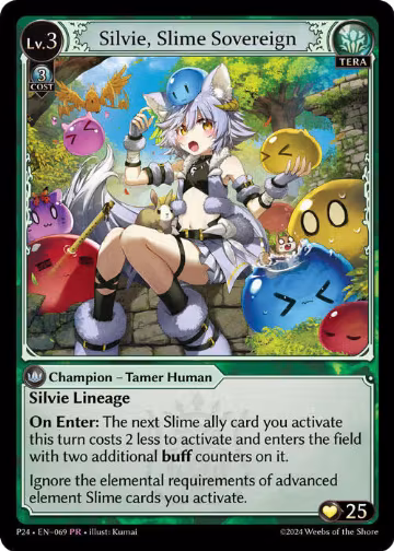Silvie, Slime Sovereign (069), Promotional Cards — Grand Archive card price