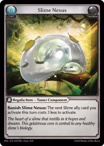 Slime Nexus (070), Promotional Cards — Grand Archive card price