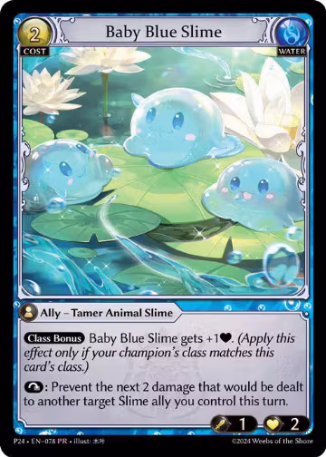 Baby Blue Slime (078), Promotional Cards — Grand Archive card price