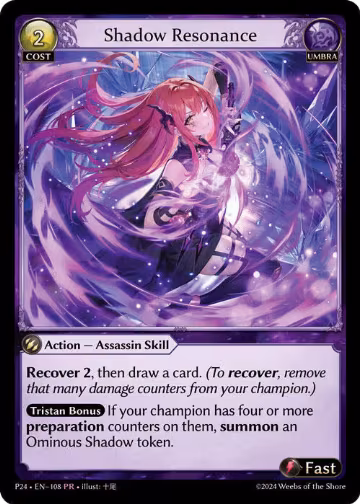 Shadow Resonance (108), Promotional Cards — Grand Archive card price