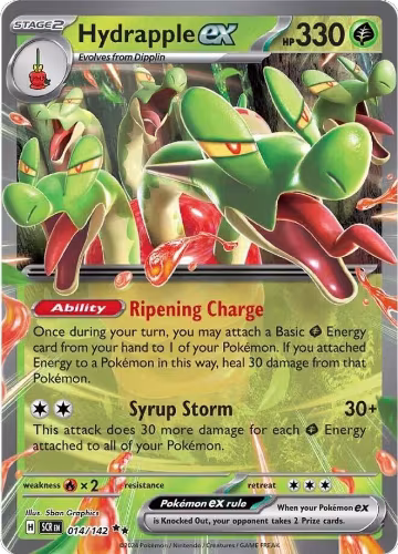 Hydrapple ex - 014/142 (014/142), Stellar Crown — Pokémon card price