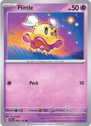 Flittle (068/142), Stellar Crown — Pokémon card price