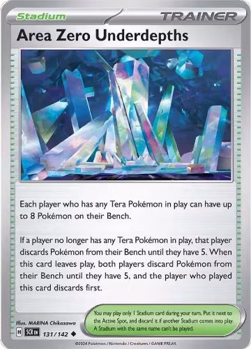 Area Zero Underdepths - 131/142 (131/142), Stellar Crown — Pokémon card price
