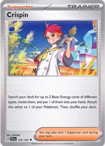 Crispin - 133/142 (133/142), Stellar Crown — Pokémon card price