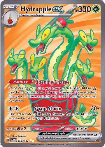 Hydrapple ex - 156/142 (156/142), Stellar Crown — Pokémon card price