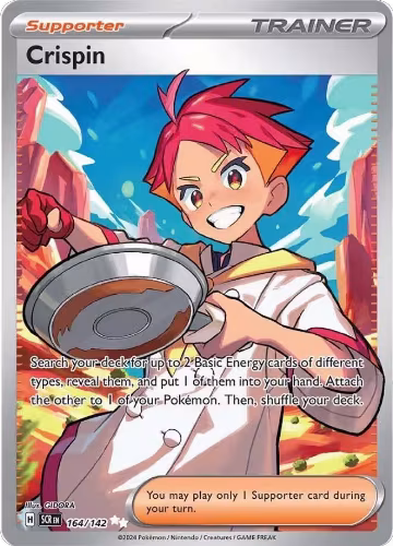 Crispin - 164/142 (164/142), Stellar Crown — Pokémon card price