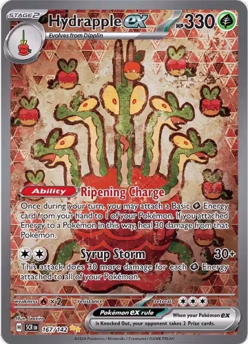 Hydrapple ex - 167/142 (167/142), Stellar Crown — Pokémon card price