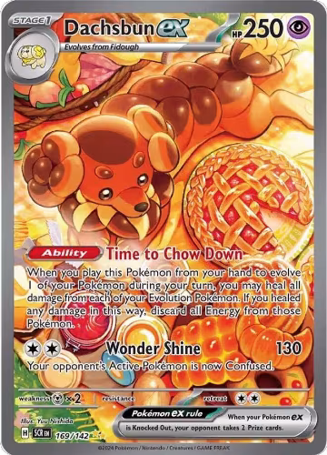Dachsbun ex - 169/142 (169/142), Stellar Crown — Pokémon card price