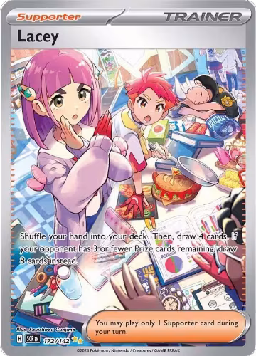 Lacey - 172/142 (172/142), Stellar Crown — Pokémon card price